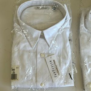 Vanheusen white long sleeve